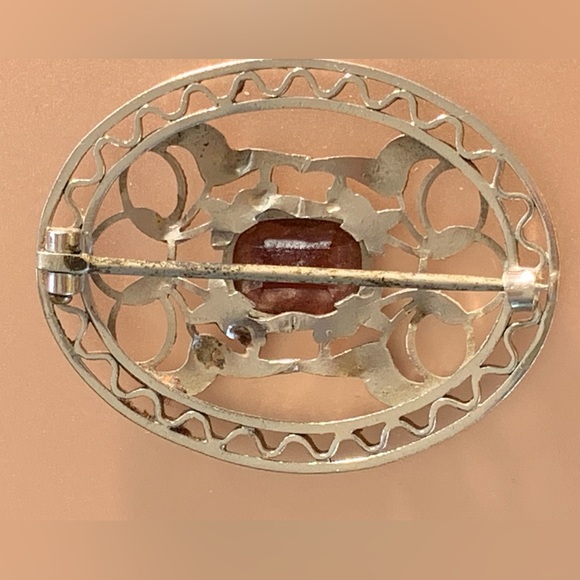 Antique Victorian Sash Pin - Picture 4 of 4